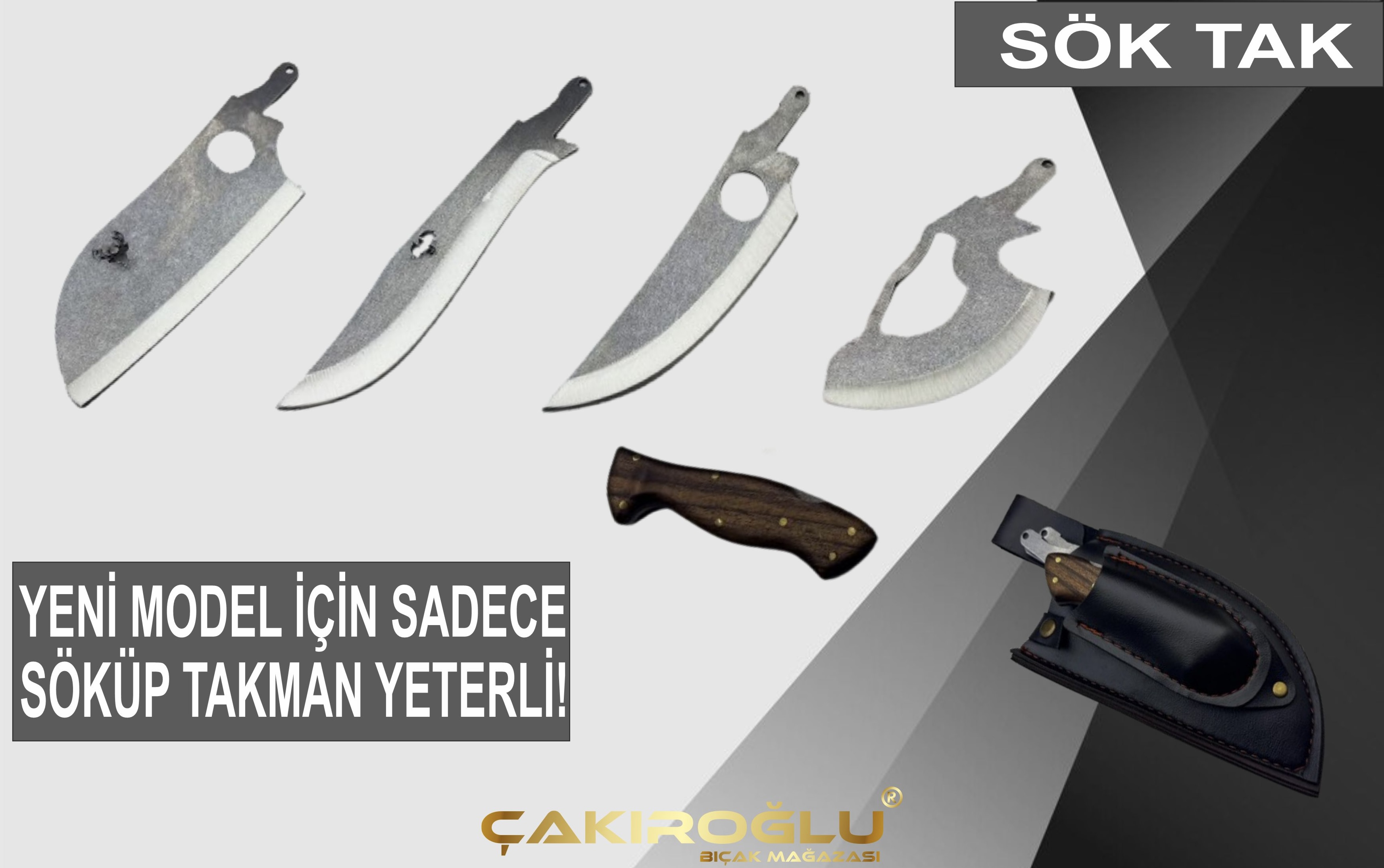 Sök Tak, Kamp Seti, Bıçak, Av, Çok Amaçlı Bıçak, 