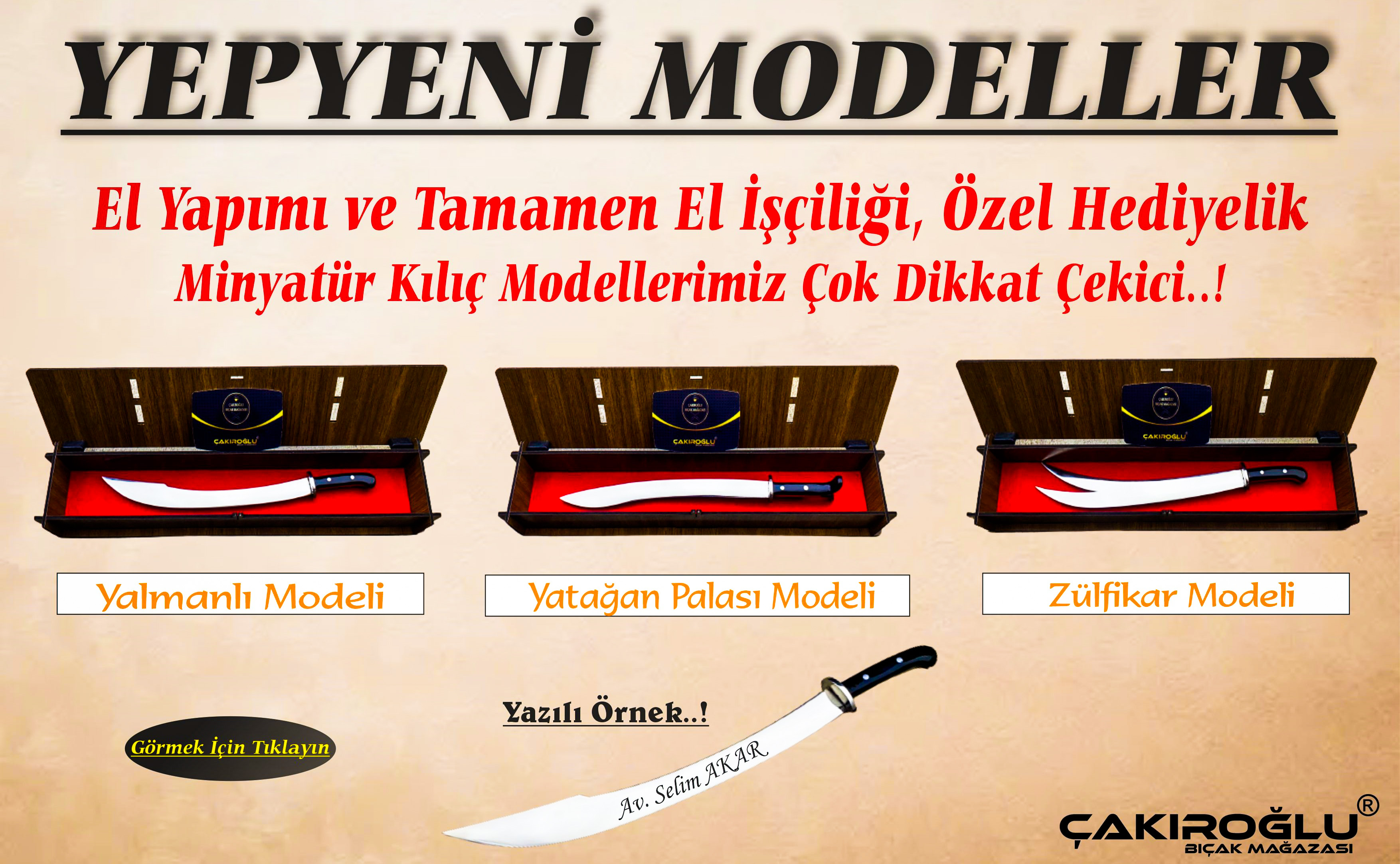Hediyelik, Kılıç, Kılıç Modelleri, Minyatür, Dekorasyon,