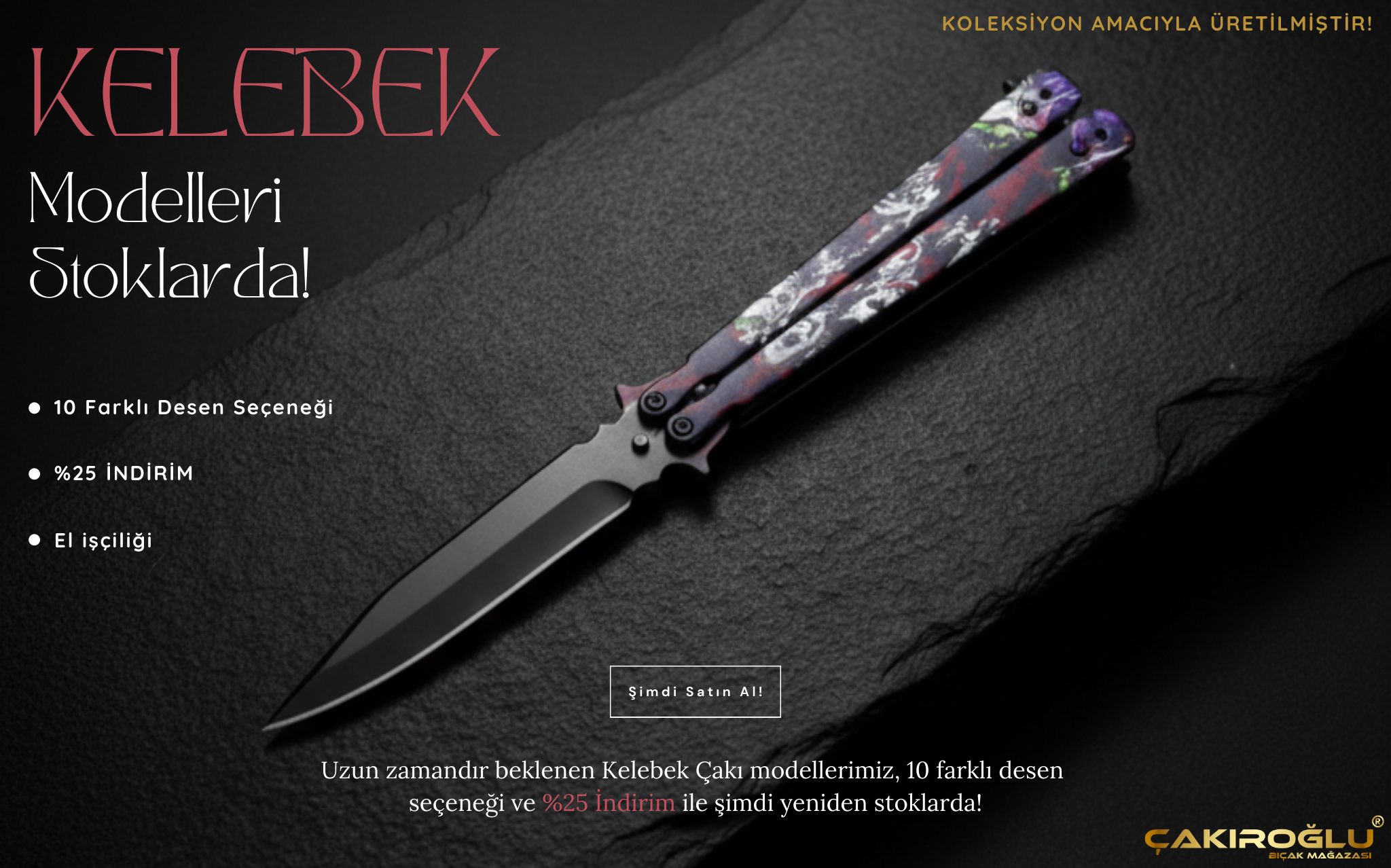 indirim, fırsat, yeniden stoklarda, kelebek, kelebek çakı, kelebek çakı modelleri, 