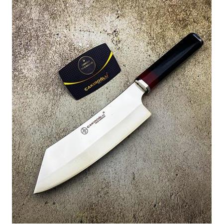EL YAPIMI ÖZEL ÜRETİM BÜYÜK BOY ÇAKIROĞLU PROFESYONEL (CHEF) ŞEF AŞÇI BIÇAĞI KOD:CKR390