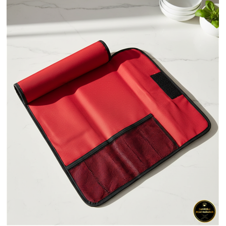 5 Bıçak Kapasiteli Renk Seçenekli Katlanabilir Bıçak Çantası