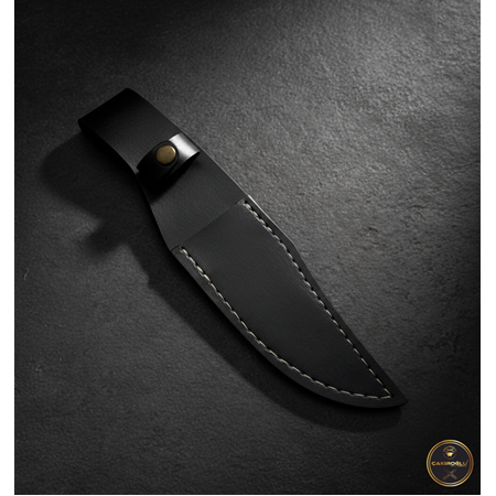 EL YAPIMI, EL DİKİMİ DERİ AV BIÇAĞI KILIFI KOD:KLF09