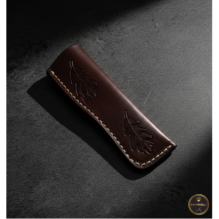 EL YAPIMI, EL DİKİMİ DERİ BIÇAK KILIFI KOD:KLF15