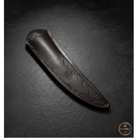 El Yapımı ve Tamamen El Dikimi Orijinal Deri Bıçak Kılıfı Klf23