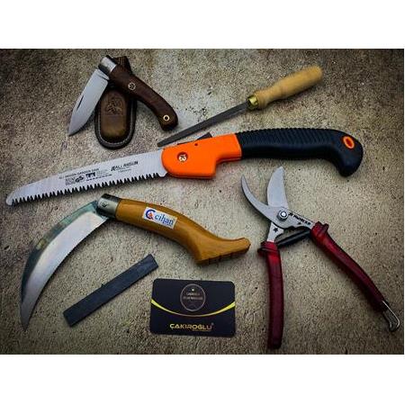 EL YAPIMI YERLİ ÜRETİM AVCI AV KAMP BAHÇE SETİ KOD:0710