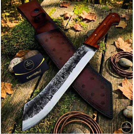 EL YAPIMI ÖZEL ÜRETİM DÖVME ÇELİK SALLAMA (PALA) KOD:0625