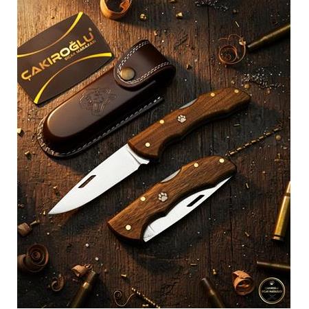 EL YAPIMI YERLİ ÜRETİM KİLİT MEKANİZMALI SHOWY SERİES AV KAMP ÇAKISI KOD:0850