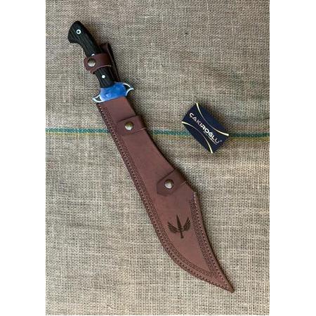 EL YAPIMI YERLİ ÖZEL TASARIM MODEL YEŞİL ENDÜSTRİYEL KABZELİ ABBAS, SALLAMA (PALA) KOD:CKR125-03