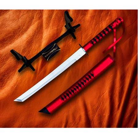 EL YAPIMI EL İŞÇİLİĞİ TAMAMEN ÖZEL ÜRETİM İNCE İŞÇİLİKLİ STAND VE KINLI 45 CM KATANA KOD:CKR587-26