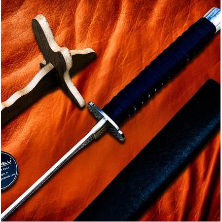 EL YAPIMI VE EL İŞÇİLİĞİ TAMAMEN ÖZEL ÜRETİM ORİJİNAL KIN’LI 60 CM KATANA KOD:CKR455-02