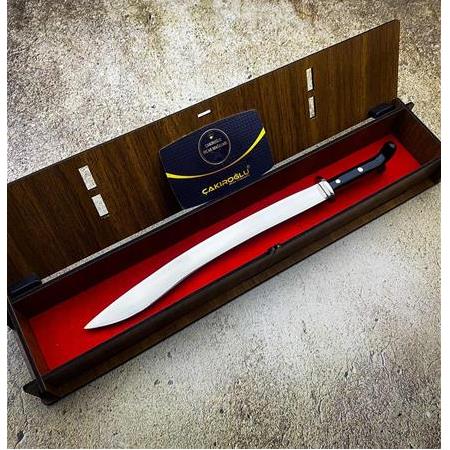 EL YAPIMI YERLİ ÜRETİM HEDİYELİK ÖZEL AHŞAP KUTULU MİNYATÜR YATAĞAN PALASI KOD:CKR415