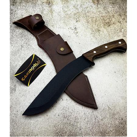 EL YAPIMI YERLİ ÜRETİM DÖVME KARBON ÇELİK SALLAMA, KUKRİ KOD:0791