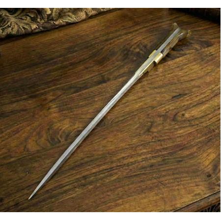 EL YAPIMI YERLİ ÜRETİM BOYNUZ (KEMİK) KABZELİ HEDİYELİK MİNYATÜR 20 CM YATAĞAN PALASI