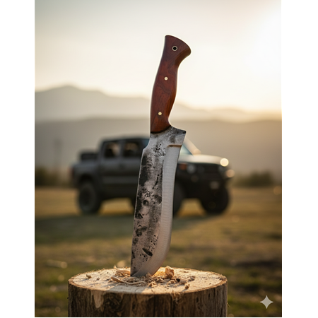 EL YAPIMI DÖVME MAKAS ÇELİĞİNDEN ÜST DÜZEY ÖZEL ÜRETİM SALLAMA (PALA) KOD:CKR99-09/5