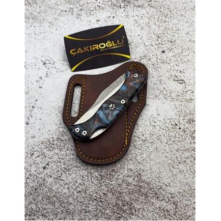 EL YAPIMI ÖZEL ÜRETİM KİLİT MEKANİZMALI N690 BÖHLER GÖKTÜRK SERİSİ AV KAMP ÇAKISI KOD:GÖKTÜRK-10