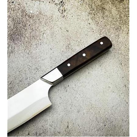 EL YAPIMI ÖZEL ÜRETİM SANTOKU ÇAKIROĞLU PROFESYONEL (CHEF) ŞEF AŞÇI BIÇAĞI KOD:CKR372