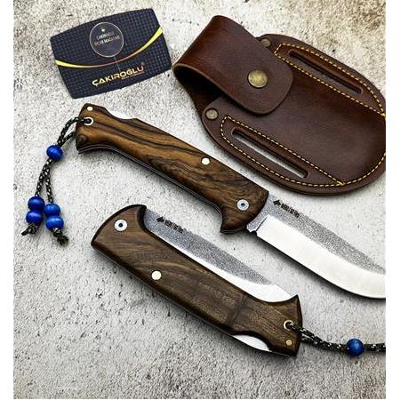 EL YAPIMI ÖZEL SERİES N690 BÖHLER KİLİT MEKANİZMALI GÖKTÜRK SERİSİ AV KAMP ÇAKISI KOD:GÖKTÜRK-02