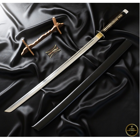El Yapımı Ve El İşçiliği Tamamen Özel Üretim Orijinal Kın’lı 90 Cm Katana Ckr455-03