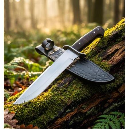 EL YAPIMI YERLİ ÜRETİM ÜST DÜZEY ORİJİNAL DÖVME ÇELİK SALLAMA PALA KAMP BIÇAĞI KOD:CKR823