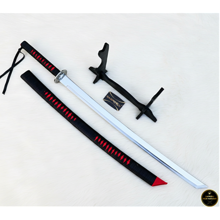 El Yapımı, El İşçiliği Ve Özel Üretim İnce İşçilikli, Stand Ve Kın’lı 90 Cm Katana Ckr587-03