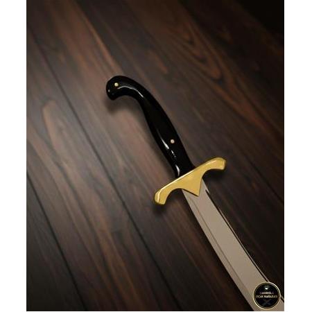 EL YAPIMI YERLİ ÜRETİM MİKA (PLEKSİGLAS) KABZELİ 45 CM HZ.ALİ ZÜLFİKAR KILICI KOD:CKR163-02