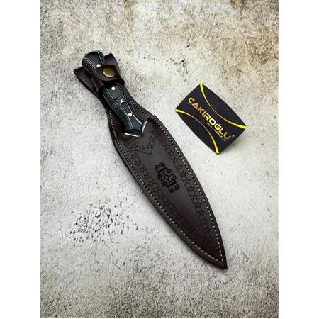 EL YAPIMI YENİ ÖZEL ÜRETİM VERZALİT KABZELİ PREMİUM HANÇER KAMA KOD:CKR618
