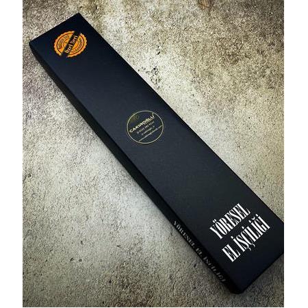 EL YAPIMI ÖZEL ÜRETİM SANTOKU ÇAKIROĞLU PROFESYONEL (CHEF) ŞEF AŞÇI BIÇAĞI KOD:CKR464