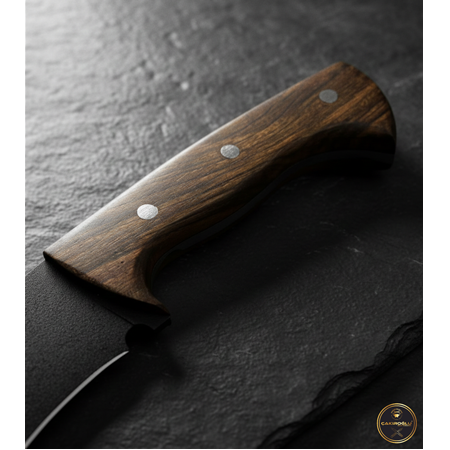 EL YAPIMI YERLİ ÜRETİM DÖVME KARBON ÇELİK SALLAMA, KUKRİ KOD:0791