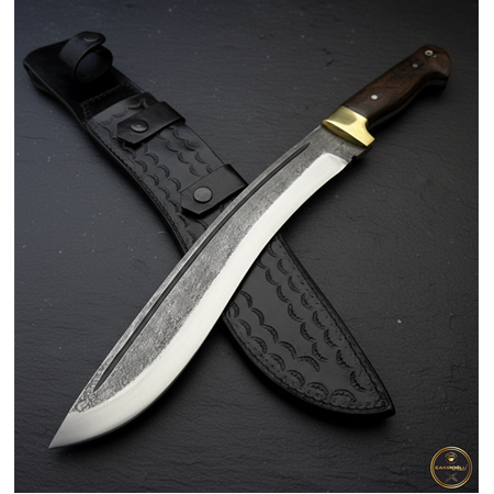 El Yapımı Yerli Üretim Tamamen Orijinal Dövme Makas Çeliğinden Özel Üretim Sallama Pala Ckr864