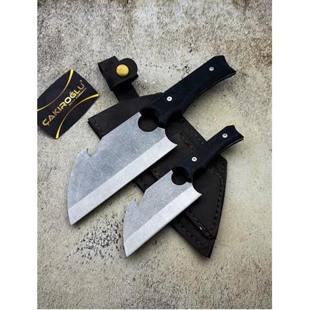 EL YAPIMI YERLİ ÜRETİM RENK SEÇENEKLİ COMPACT KABZELİ DERİ KILIFLI BABA OĞUL ALMAZAN KOD:CKR630-02