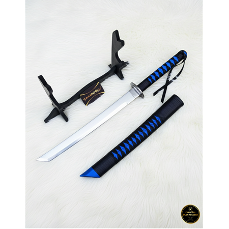 EL YAPIMI EL İŞÇİLİĞİ TAMAMEN ÖZEL ÜRETİM İNCE İŞÇİLİKLİ STAND VE KINLI 60 CM KATANA KOD:CKR587-25