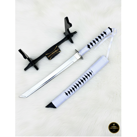 EL YAPIMI EL İŞÇİLİĞİ TAMAMEN ÖZEL ÜRETİM İNCE İŞÇİLİKLİ STAND VE KINLI 60 CM KATANA KOD:CKR587-23