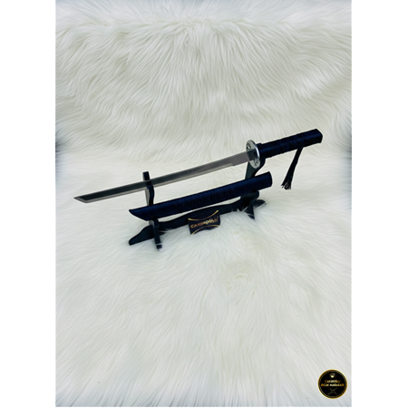 EL YAPIMI EL İŞÇİLİĞİ TAMAMEN ÖZEL ÜRETİM İNCE İŞÇİLİKLİ STAND VE KINLI 45 CM KATANA KOD:CKR587-16