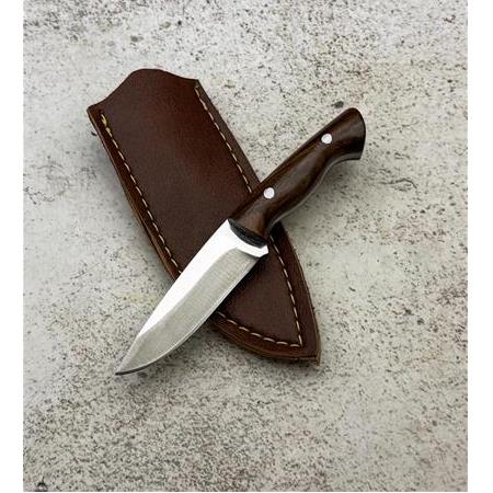 EL YAPIMI YERLİ ÜRETİM 5 MM ÇELİK KALINLIĞINDA ÖZEL MİNYATÜR MODEL AVCI AV KAMP BIÇAĞI KOD:CKR698