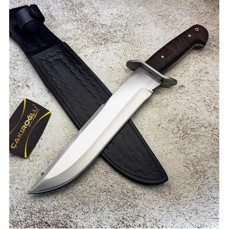 EL YAPIMI YERLİ ÜRETİM ÜST DÜZEY ORİJİNAL DÖVME ÇELİK SALLAMA PALA KAMP BIÇAĞI KOD:CKR823