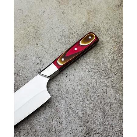 EL YAPIMI ÖZEL ÜRETİM VERZALİT KABZELİ ÇAKIROĞLU PROFESYONEL (CHEF) ŞEF AŞÇI BIÇAĞI KOD:CKR373-02