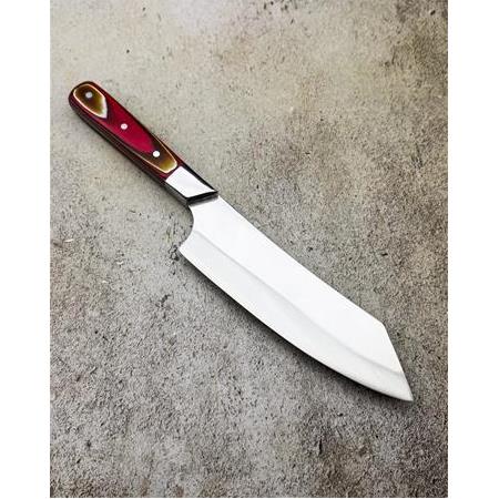EL YAPIMI ÖZEL ÜRETİM VERZALİT KABZELİ ÇAKIROĞLU PROFESYONEL (CHEF) ŞEF AŞÇI BIÇAĞI KOD:CKR373-02