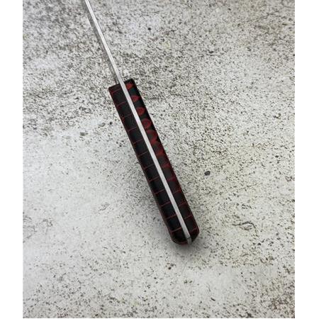 EL YAPIMI YERLİ ÜRETİM SANTOKU MODEL EPOKSİ PETEK KABZELİ PROFESYONEL ŞEF AŞÇI BIÇAĞI KOD:CKR796-04