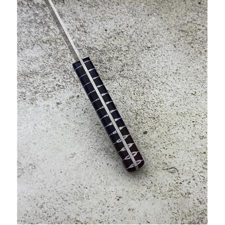 EL YAPIMI YERLİ ÜRETİM SANTOKU MODEL EPOKSİ PETEK KABZELİ PROFESYONEL ŞEF AŞÇI BIÇAĞI KOD:CKR796-06
