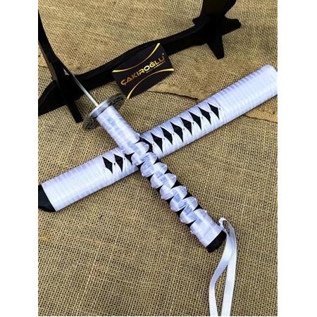 EL YAPIMI EL İŞÇİLİĞİ TAMAMEN ÖZEL ÜRETİM İNCE İŞÇİLİKLİ STAND VE KINLI 60 CM KATANA KOD:CKR587-23