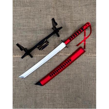 EL YAPIMI EL İŞÇİLİĞİ TAMAMEN ÖZEL ÜRETİM İNCE İŞÇİLİKLİ STAND VE KINLI 60 CM KATANA KOD:CKR587-26