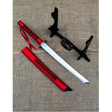 EL YAPIMI EL İŞÇİLİĞİ TAMAMEN ÖZEL ÜRETİM İNCE İŞÇİLİKLİ STAND VE KINLI 60 CM KATANA KOD:CKR587-26