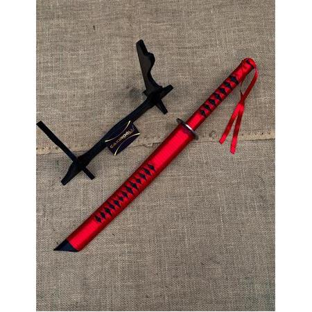 EL YAPIMI EL İŞÇİLİĞİ TAMAMEN ÖZEL ÜRETİM İNCE İŞÇİLİKLİ STAND VE KINLI 60 CM KATANA KOD:CKR587-26