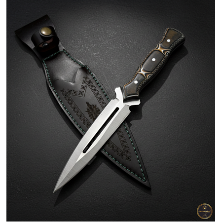 EL YAPIMI YENİ ÖZEL ÜRETİM VERZALİT KABZELİ PREMİUM HANÇER KAMA KOD:CKR618-02