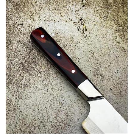 EL YAPIMI ÖZEL ÜRETİM SANTOKU ÇAKIROĞLU PROFESYONEL (CHEF) ŞEF AŞÇI BIÇAĞI KOD:CKR374