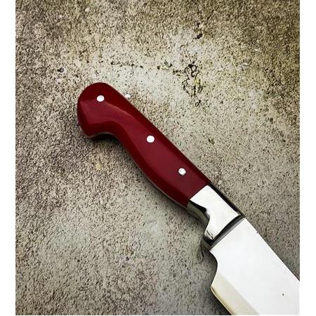 EL YAPIMI ÖZEL ÜRETİM SANTOKU ÇAKIROĞLU PROFESYONEL (CHEF) ŞEF AŞÇI BIÇAĞI KOD:CKR378